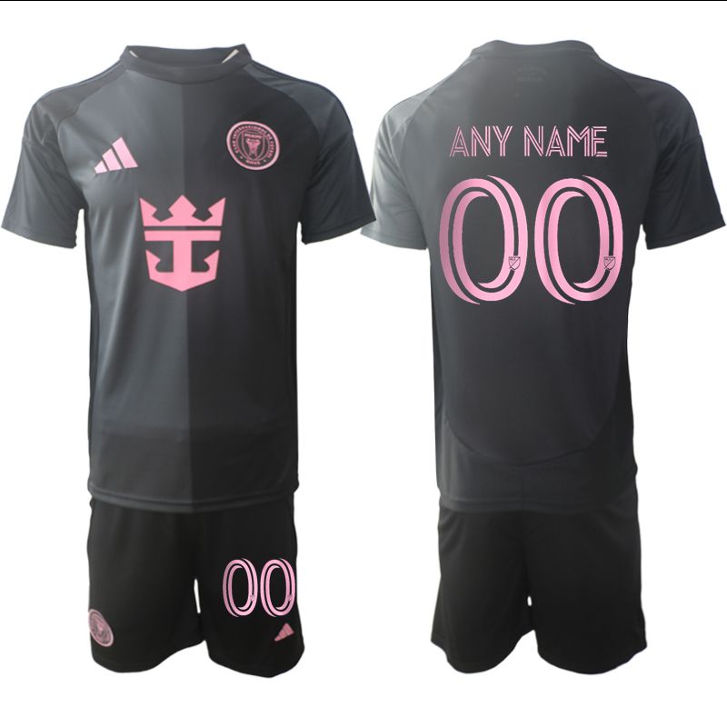 Men 2025-2026 Club Inter Milan CF away Black customized Soccer Jersey->boston celtics->NBA Jersey